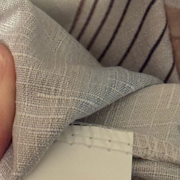 Stylish Men's Shirt in Brown and Blue Fits like 2XL - Picture 4 of 5